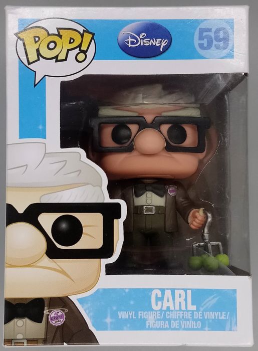 59 Carl - Disney Up - Box Damaged Funko POP