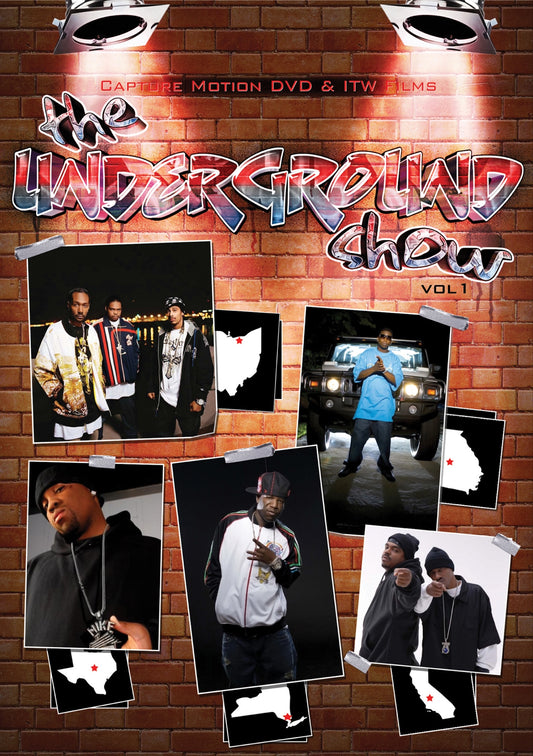 V.A Ft Bone Thugs,Lil Flip,.. - Underground Show - Hip-Hop/Rap - DVD