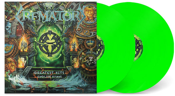 Crematory - Greatest Hits (2Lp Neon Green Vinyl - English Hymns) - Gothic Metal/Rock - DLP