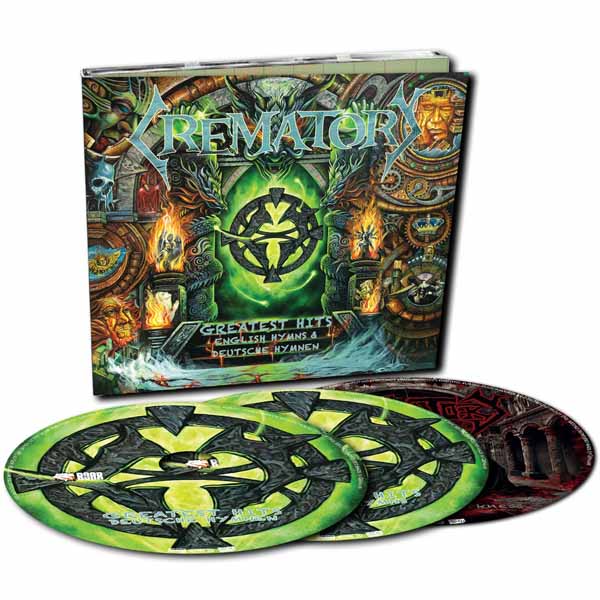 Crematory - Greatest Hits (3Cd Dual-Language English & German) - Gothic Metal/Rock - 3CD