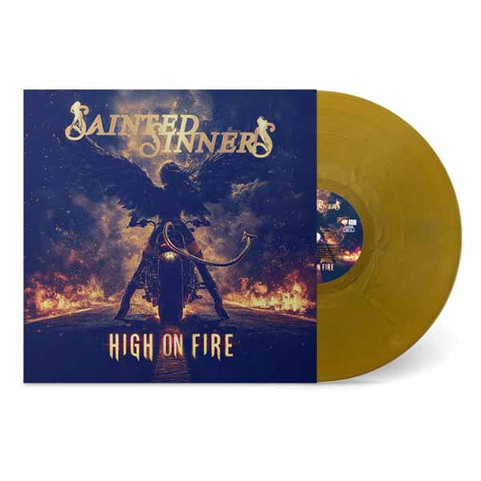 Sainted Sinners - High On Fire (Sunshine Gold Vinyl) - Rock - LP