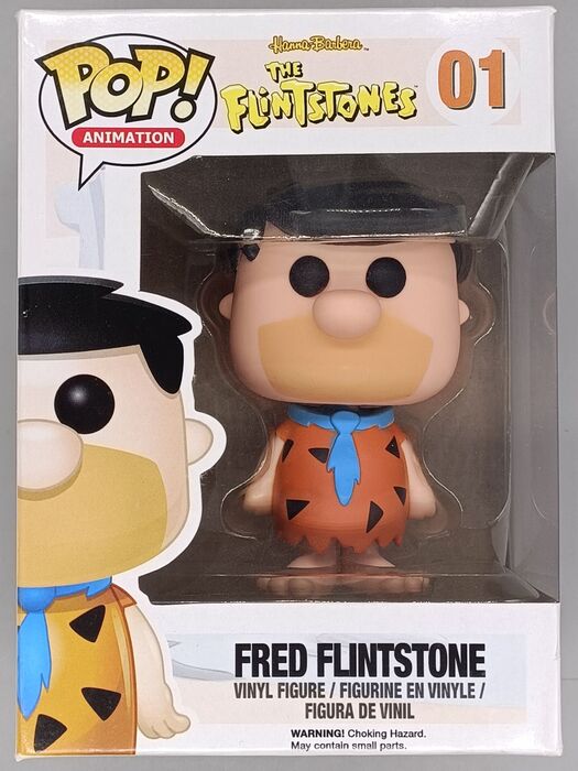 01 Fred Flintstone - The Flintstones Funko POP Funko