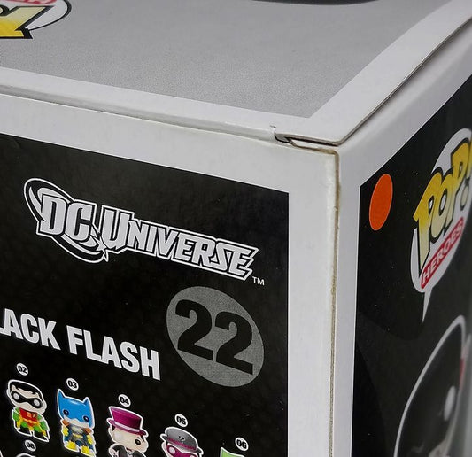 22 The Black Flash - DC Universe - Exclusive Funko POP - Box Damaged