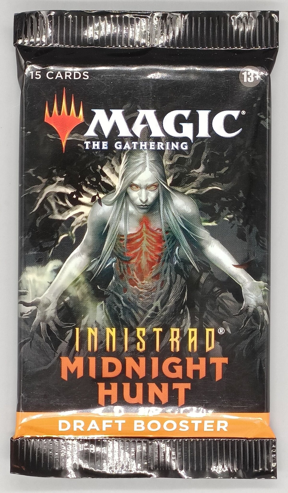 Magic the Gathering Innistrad: Midnight Hunt 15-Card Draft Booster Pack NEW (Single) Wizards of the Coast