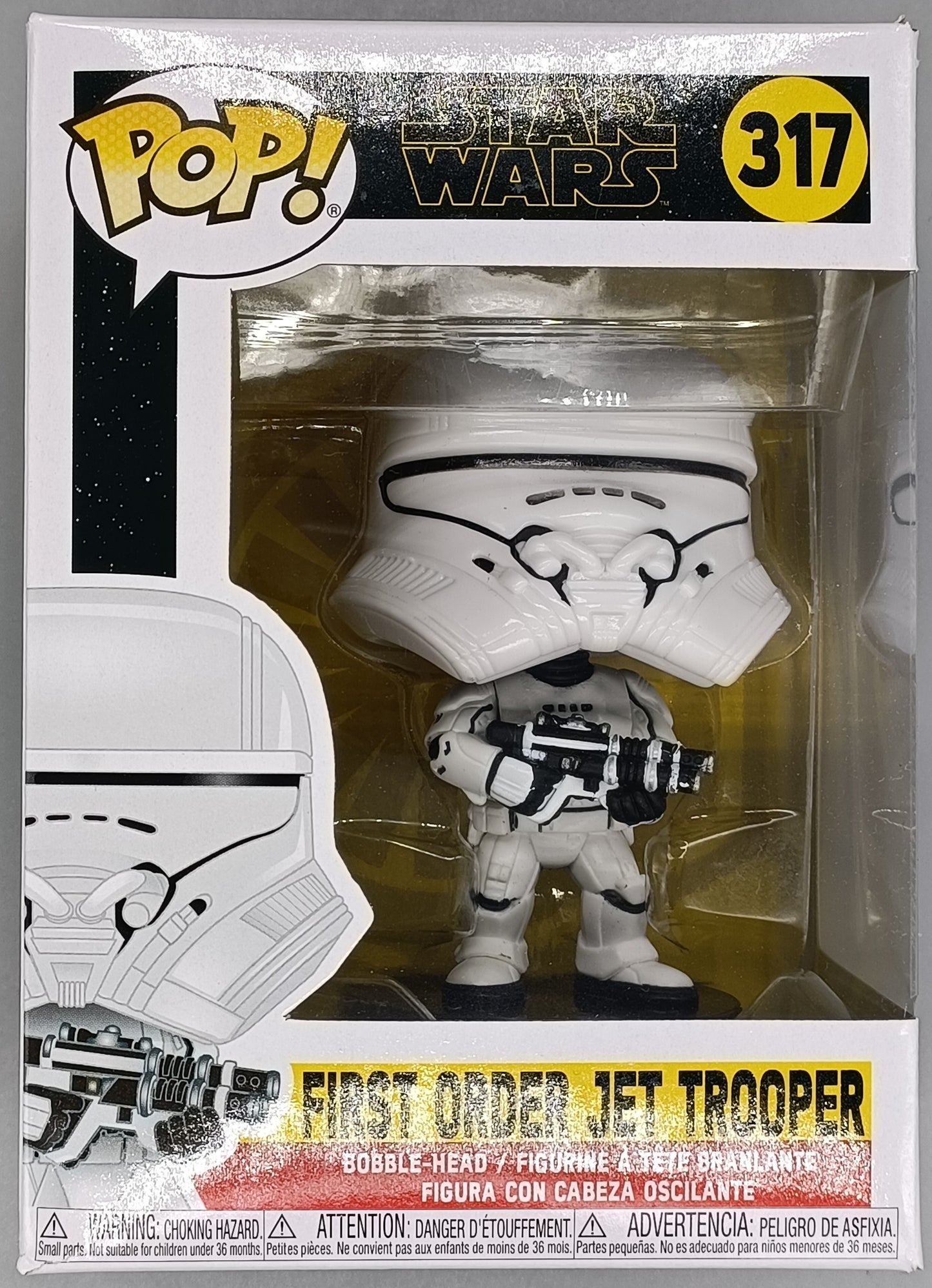 317 First Order Jet Trooper - Star Wars Funko POP (Box Damage)