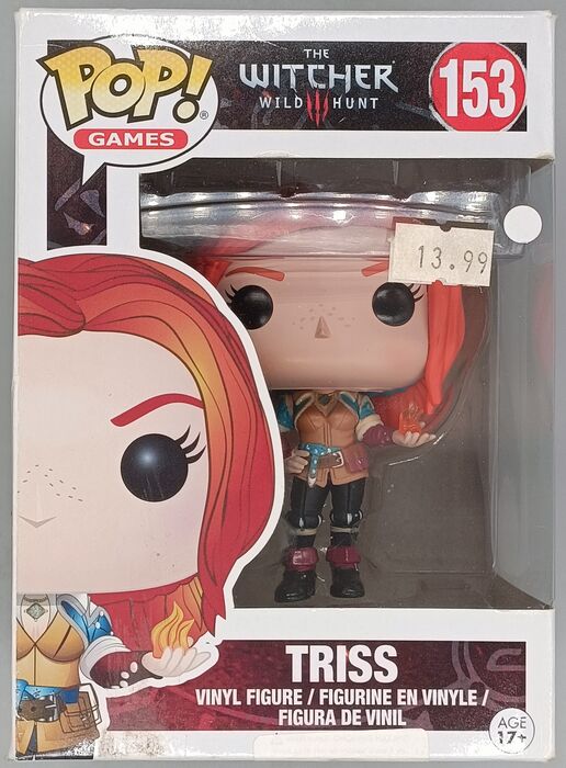 153 Triss - The Witcher Wild Hunt - Box Damaged Funko POP