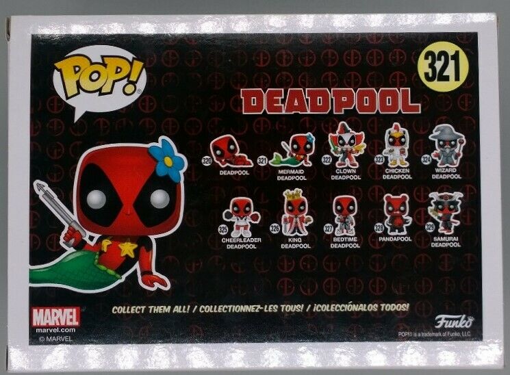321 Mermaid Deadpool - Marvel - Exclusive Funko POP