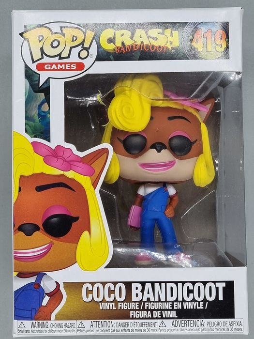 419 Coco Bandicoot - Crash Bandicoot - Box Damaged Funko POP