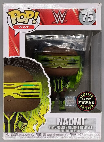 75 Naomi - Glow Chase - WWE - Box Damaged Funko POP Funko