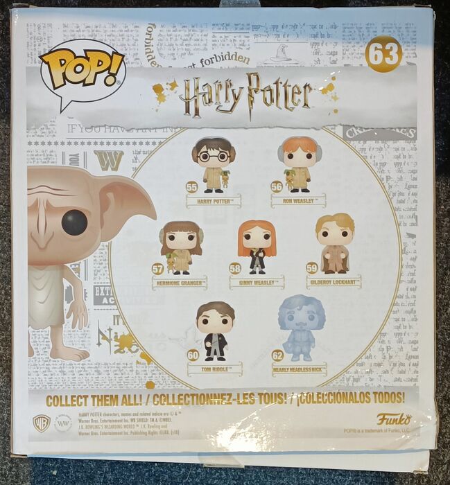 63 Dobby - 10 Inch - Harry Potter - Box Damaged Funko POP