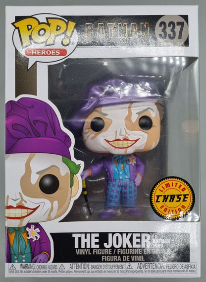 337 The Joker (w/ Beret) Metallic Chase Edition - DC Batman Funko POP
