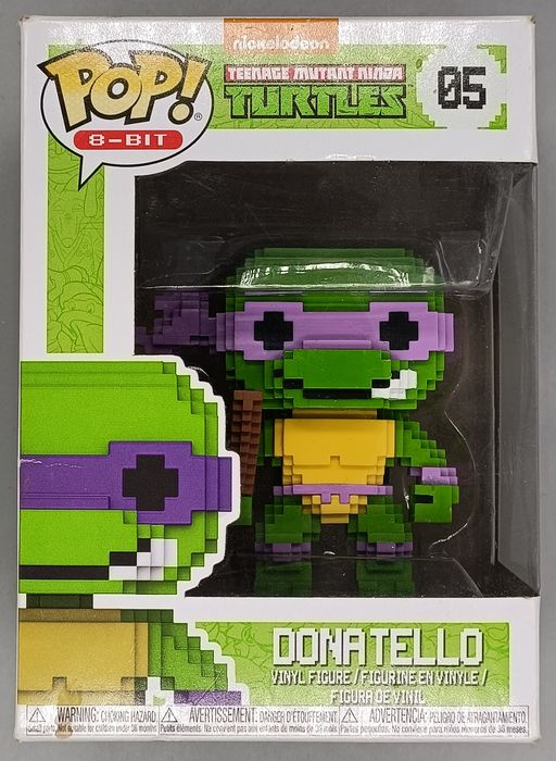 05 Donatello - 8-Bit - Teenage Mutant Ninja Turtles Funko POP - Box Damaged Funko