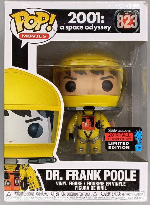 823 Dr. Frank Poole - 2001: A Space Odyssey - 2019 Box Damaged Funko POP Funko
