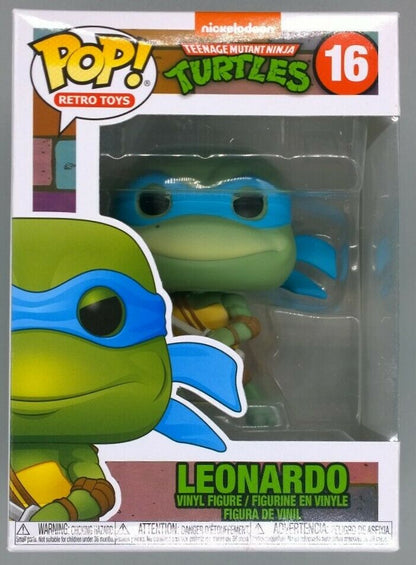 16 Leonardo (Retro) - Teenage Mutant Ninja Turtles 1990 Funko POP Funko