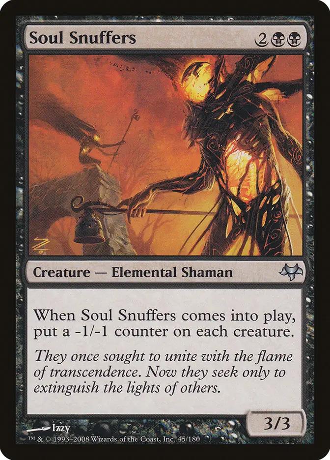 45 - Soul Snuffers - Eventide - Normal - Magic: The Gathering Card