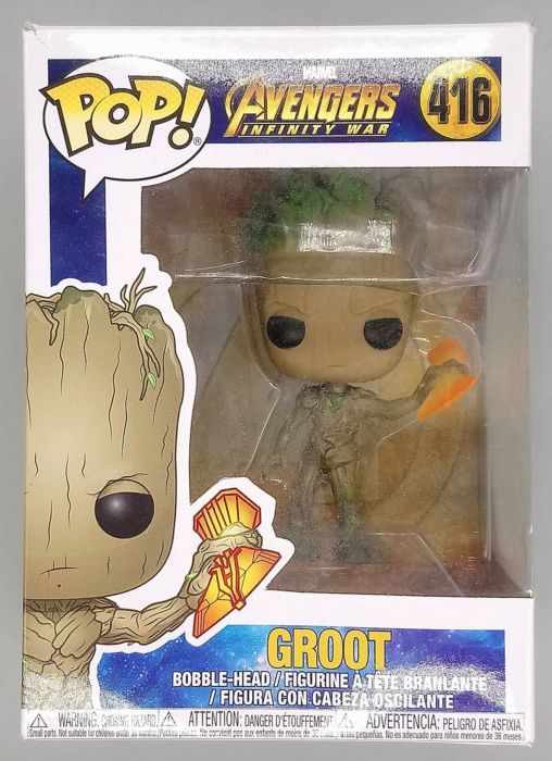 416 Groot (Stormbreaker) Marvel Avengers Infinity Box Damaged Funko POP Funko
