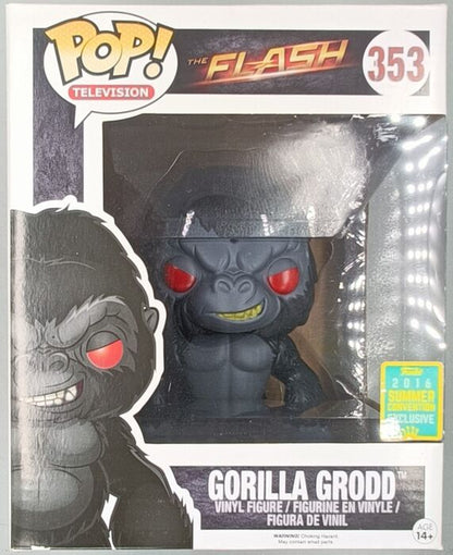 353 Gorilla Grodd - 6 Inch - The Flash - 2016 Con Box Damaged Funko POP