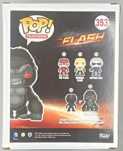 353 Gorilla Grodd - 6 Inch - The Flash - 2016 Con Box Damaged Funko POP