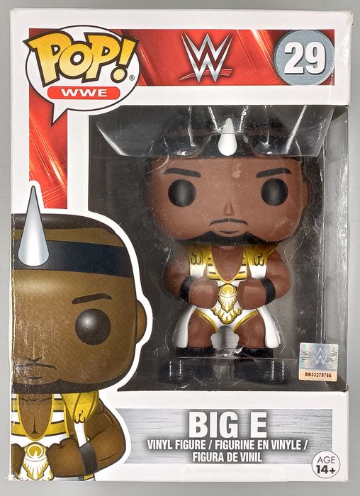 29 Big E - WWE - Box Damaged Funko POP
