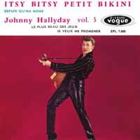 Johnny Hallyday - Ep N°03 - Itsy Bitsy Petit Bikini - Rock/Pop - CD