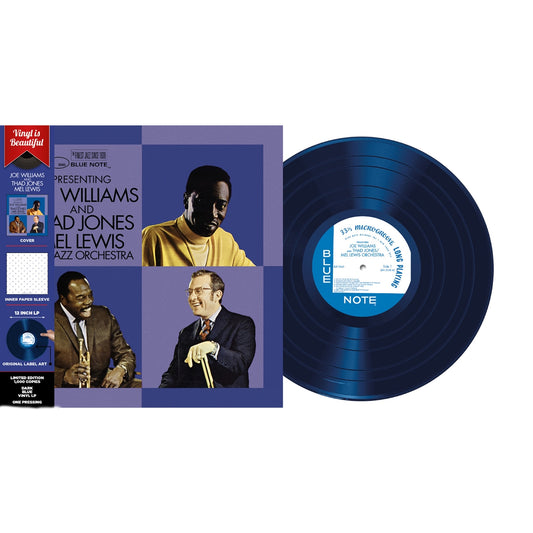 Joe Williams - Presenting Joe Williams & Thad Jones / Mel Lewis, The Jazz Orchestra (Blue Vinyl) - Soul/Funk - LP