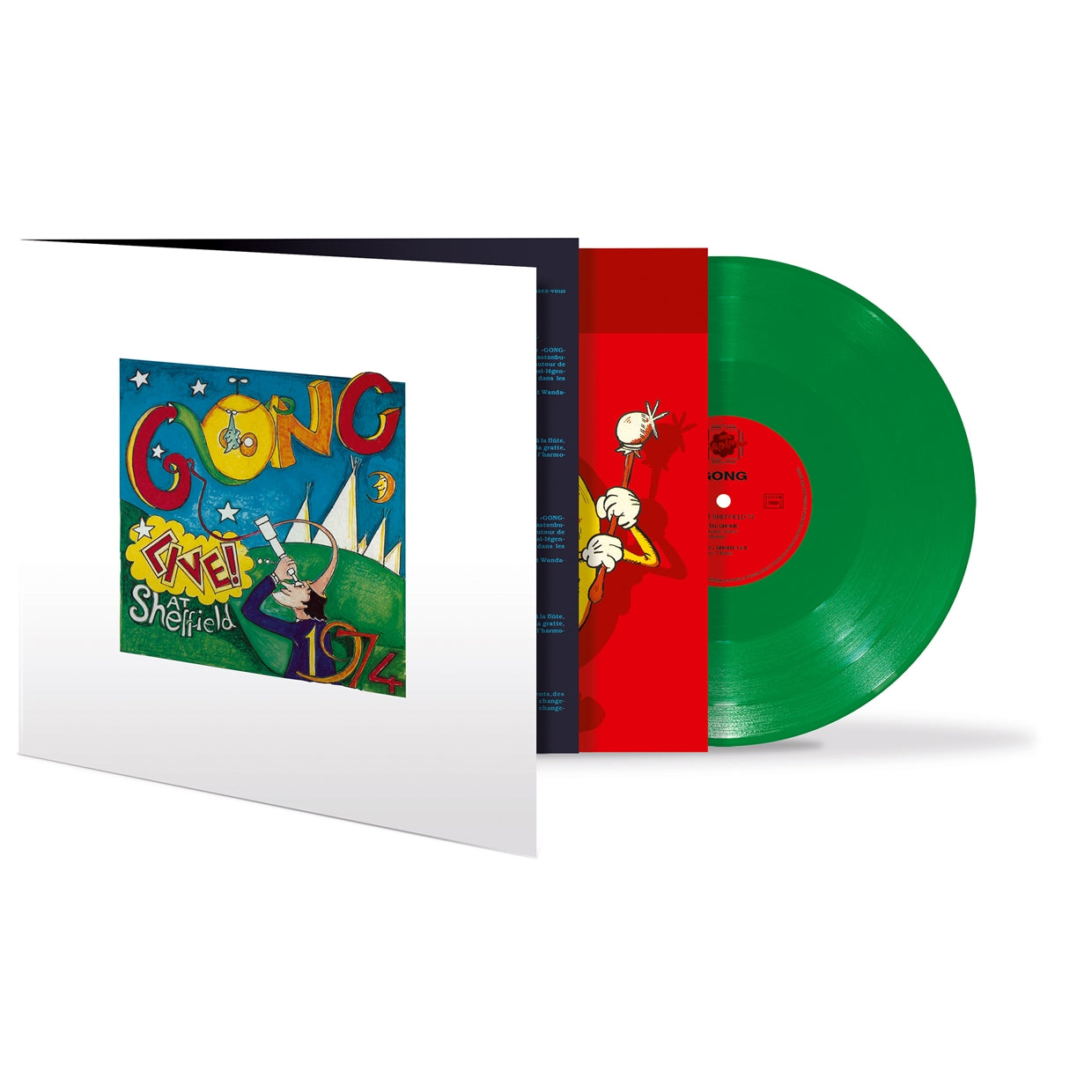 Gong - Live! At Sheffield 1974 (Green Vinyl) - <NONE> - DLP