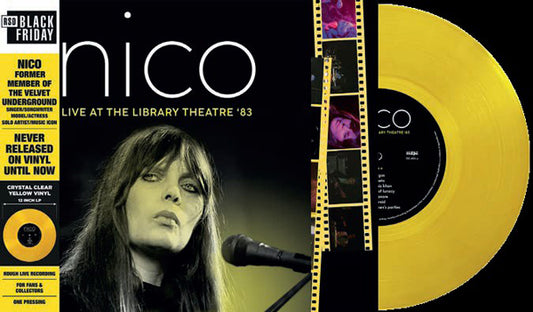 Nico - Library Theatre '83 (Crystal Clear Yellow Vinyl) - Rock/Pop - LP