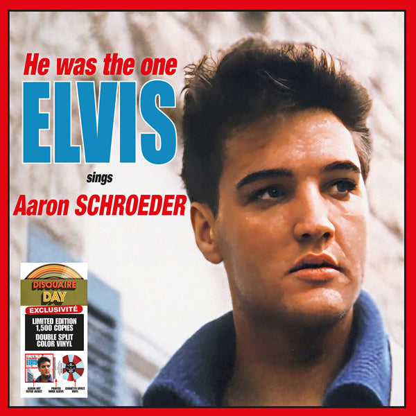 Elvis Presley - He Was The One (Elvis Sings Aaron Schroeder) (Cornetto Effect Red/Blue Vinyl) (Rsd 2023) - Rock/Pop - LP