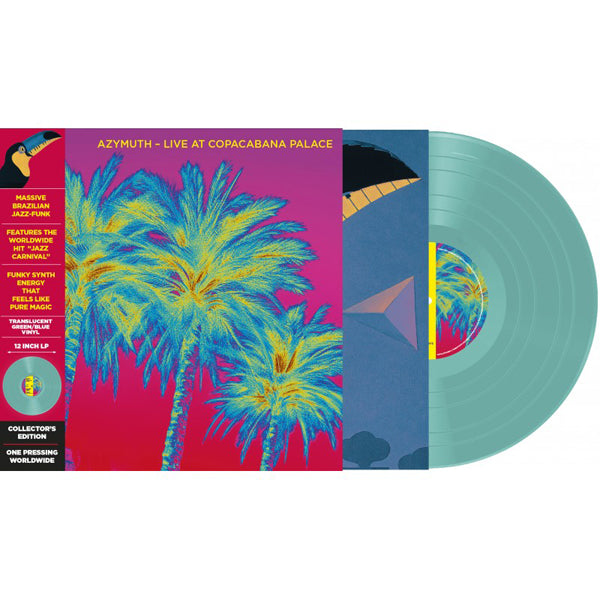 Azymuth - Live At Copacabana Palace (Blue/Green Vinyl) - Jazz - LP
