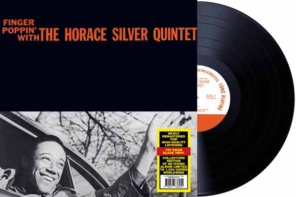 Horace Silver Quintet, The - Finger Poppin' With The Horace Silver Quintet - Jazz - LP
