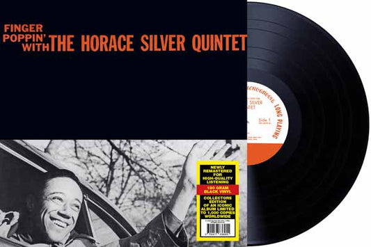 Horace Silver Quintet, The - Finger Poppin' With The Horace Silver Quintet - Jazz - LP