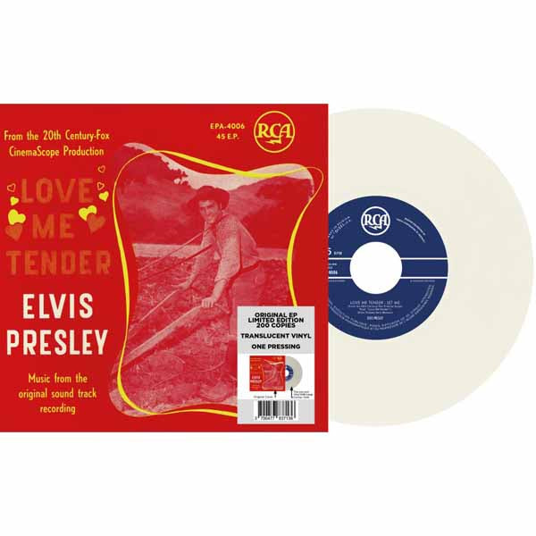 Elvis Presley - Love Me Tender (Translucent Vinyl) - Rock/Pop - 7