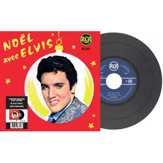 Elvis Presley - Ep Étranger N°12 - Noël Avec Elvis  Black Vinyl - Rock/Pop - 7