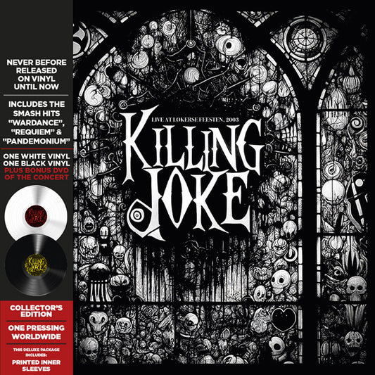 Killing Joke - Live At Lokerse Feesten, 2003 (Black/White 2Lp+Dvd) - <NONE> - DLP