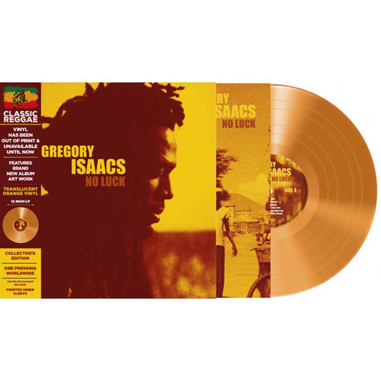 Gregory Isaacs - No Luck Orange Translucent Vinyl - Reggae/Ska - LP