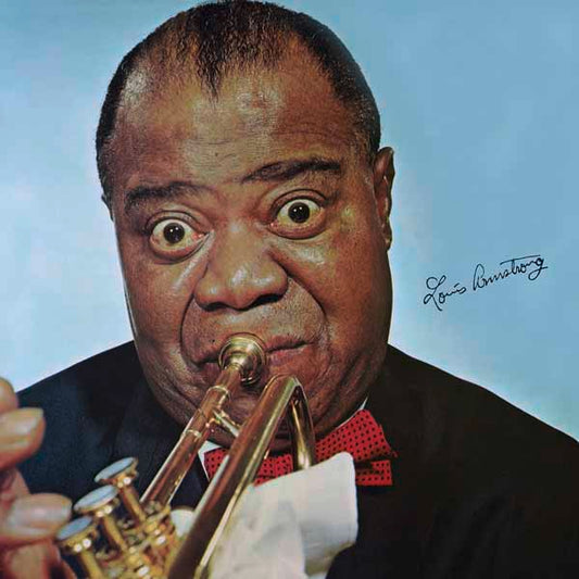Louis Armstrong - The Definitive Album By Louis Armstrong (Audio Fidelity) (Blue Vinyl) - Jazz - LP