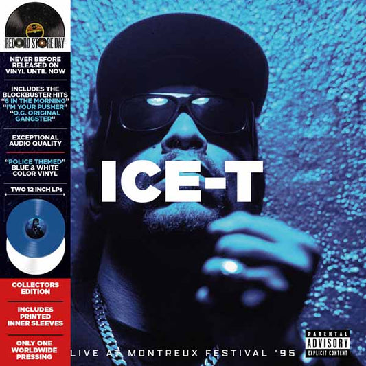 Ice-T - Live At Montreux Festival '95 (2Lp Dark Blue & White) (Rsd 2025) - <NONE> - DLP