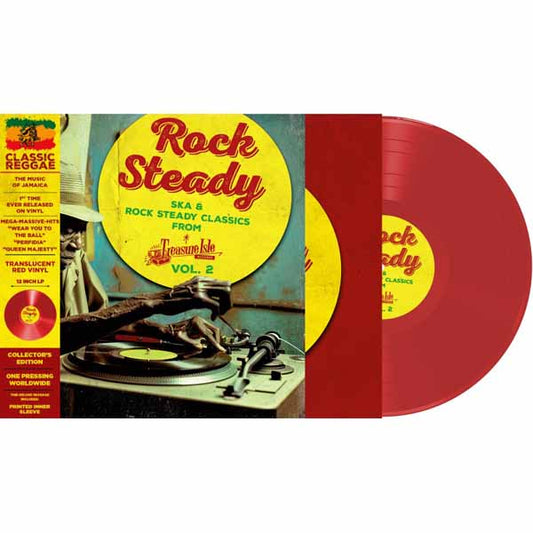 Various Artists - Rock Steady (Classics From Treasure Isle) Volume 2 (Red Vinyl) - <NONE> - LP