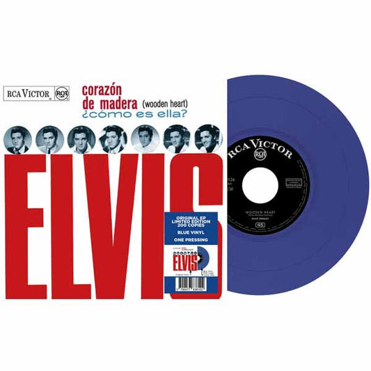Elvis Presley - Corazón De Madera (Blue Vinyl) - Rock/Pop - 7