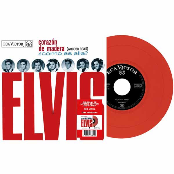 Elvis Presley - Corazón De Madera (Red Vinyl) - Rock/Pop - 7