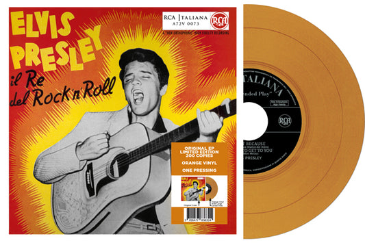 Elvis Presley - Il Re Del Rock N Roll (Orange Vinyl) - Rock/Pop - 7