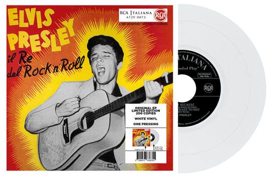 Elvis Presley - Il Re Del Rock N Roll (White Vinyl) - Rock/Pop - 7