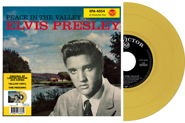 Elvis Presley - Peace In The Valley (Yellow Vinyl) - Rock/Pop - 7