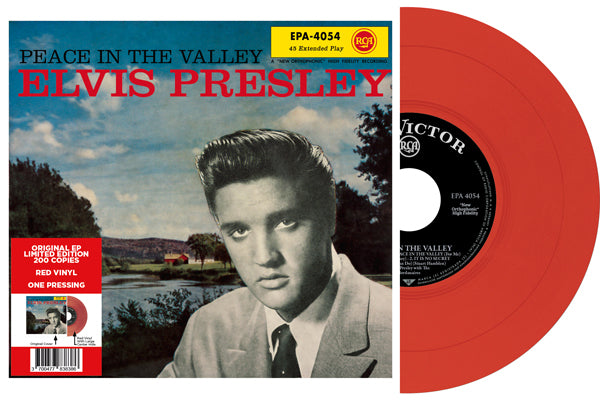 Elvis Presley - Peace In The Valley (Red Vinyl) - Rock/Pop - 7