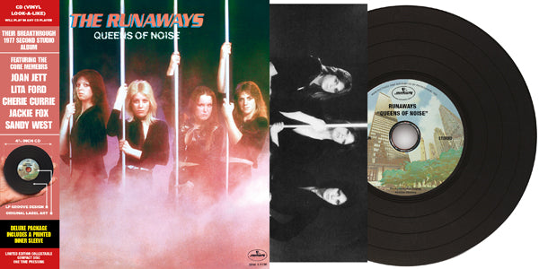 Runaways, The - Queens Of Noise (Vinyl Replica Cd) - <NONE> - CD