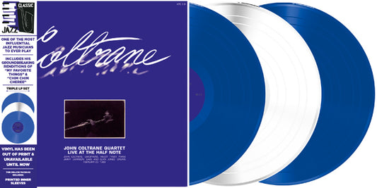 John Coltrane - Live At The Half Note (Blue/White Vinyl 3Lp) - Jazz - 3LP