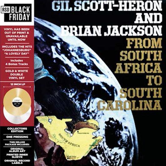 Gil Scott-Heron & Brian Jackson - From South Africa To South Carolina - Black Friday 2024 (Gold/White Vinyl 2Lp) - <NONE> - DLP