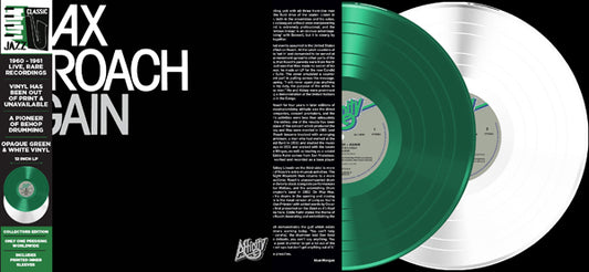 Max Roach - Again (Green/White Vinyl 2Lp) - <NONE> - DLP