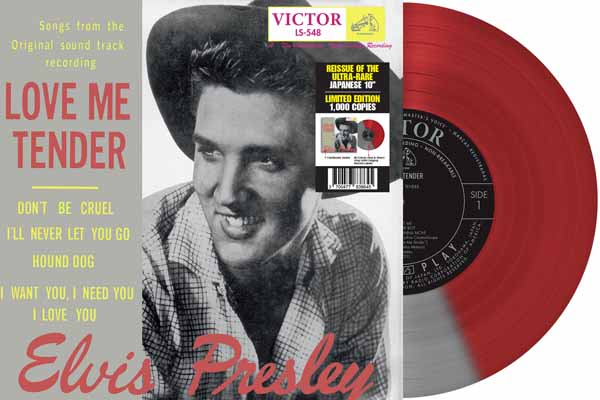 Elvis Presley - Love Me Tender (Japan) (Half Red/Half Silver Vinyl) - Rock/Pop - 10