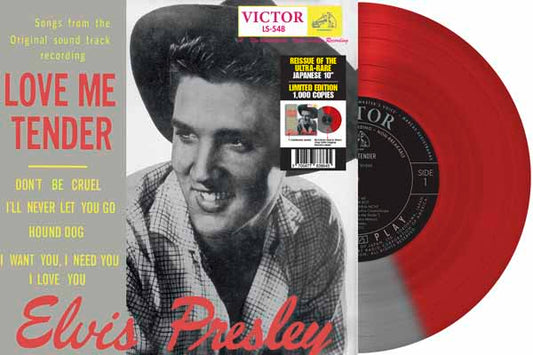 Elvis Presley - Love Me Tender (Japan) (Half Red/Half Silver Vinyl) - Rock/Pop - 10